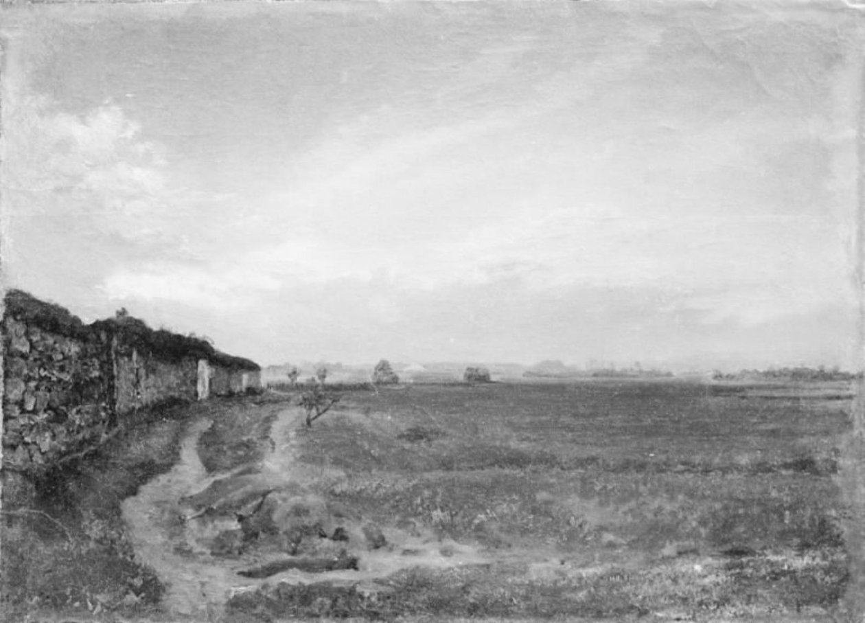 Landskap (i Barbizon-området) av Lorenz Frølich
