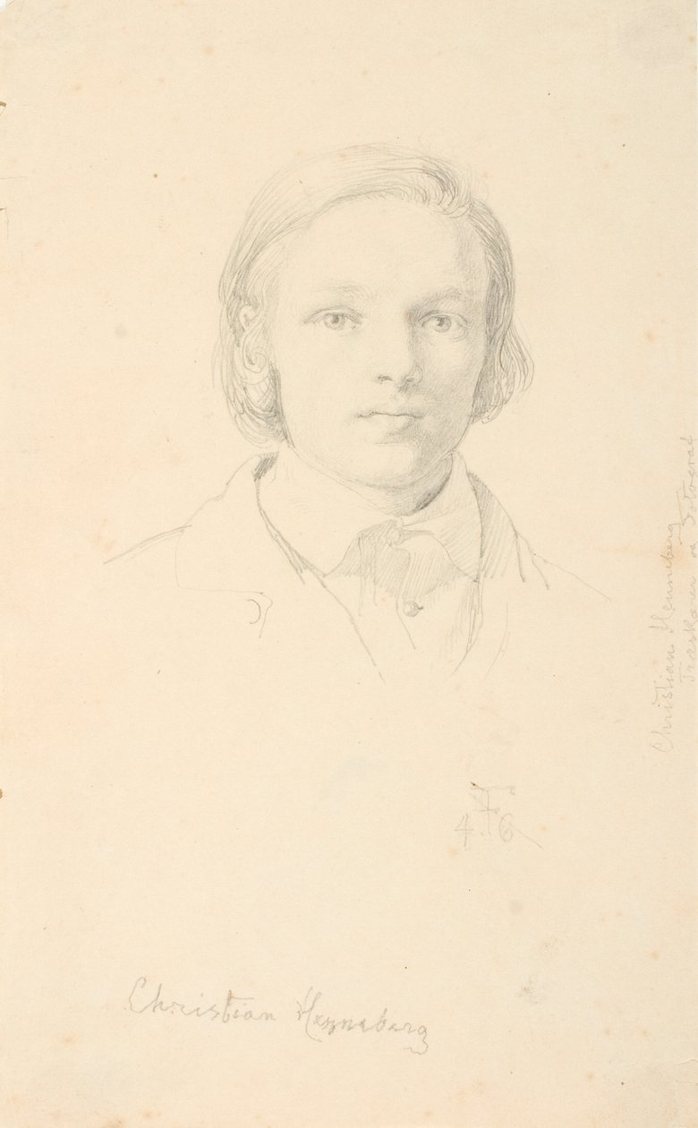 Portrett av Christian Henneberg av Lorenz Frølich