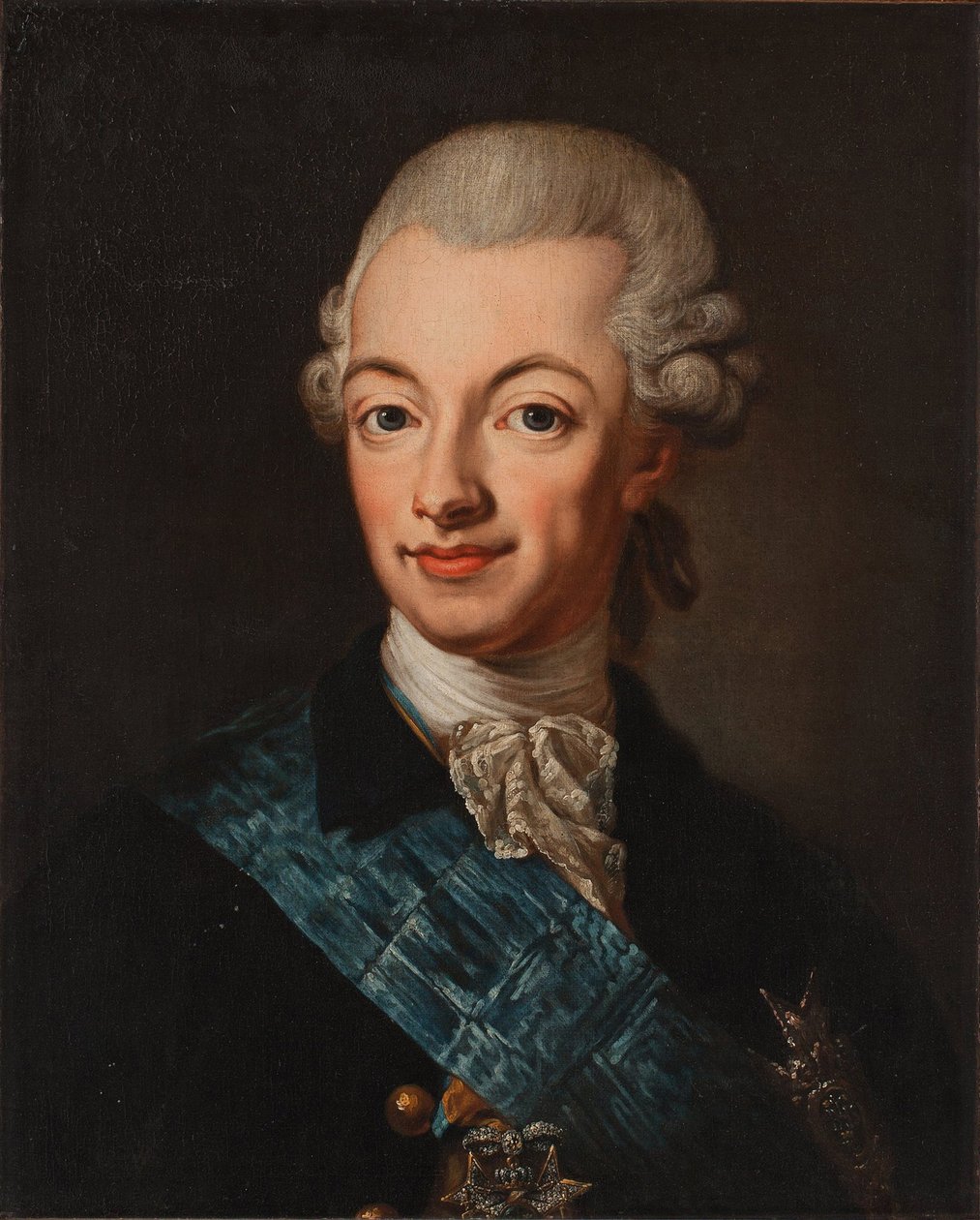 Portrett av Gustav III av Sverige, ca. 1790 av Lorenz II Pasch