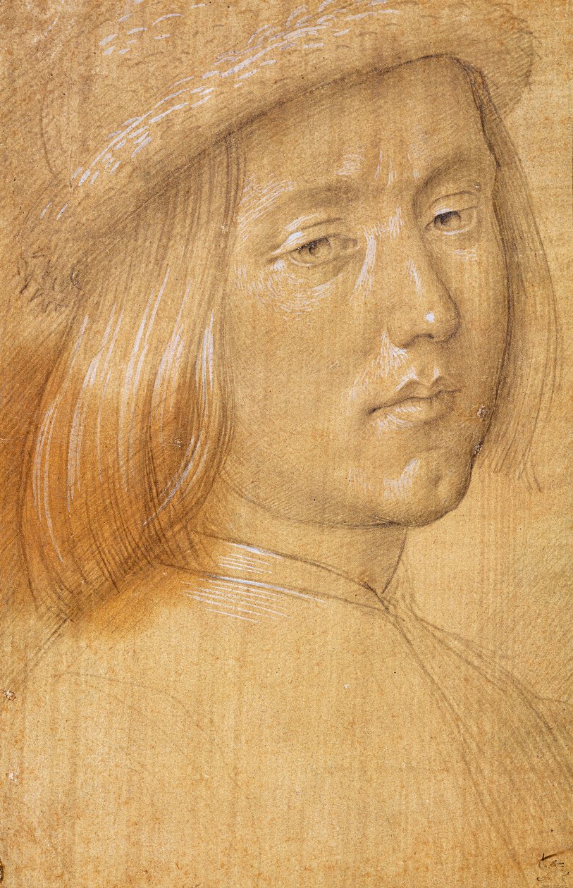 Leder for en ungdom av Lorenzo di Credi