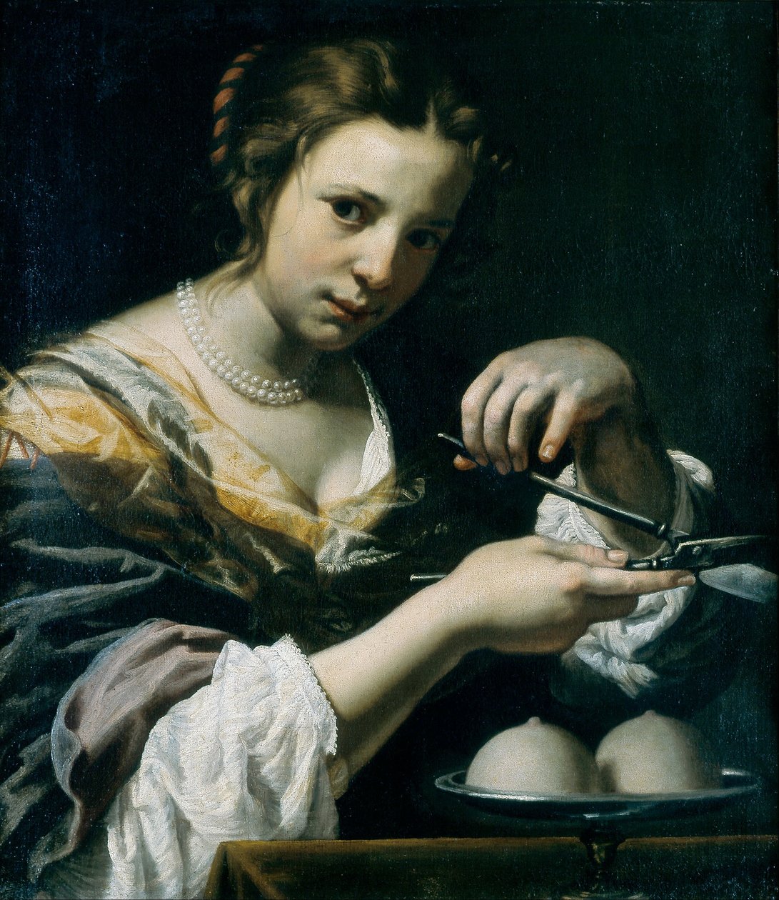 Saint Agatha av Lorenzo Lippi