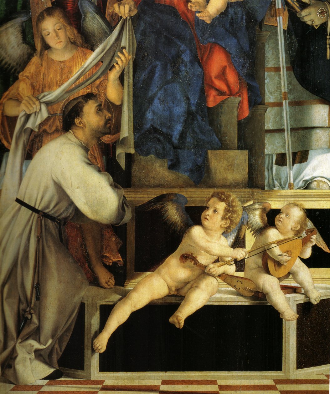 Recanati altertavle av Lorenzo Lotto