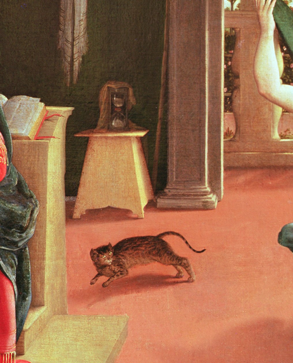Bebudelsen, ca. 1534-35 (detalj av 215996) av Lorenzo Lotto