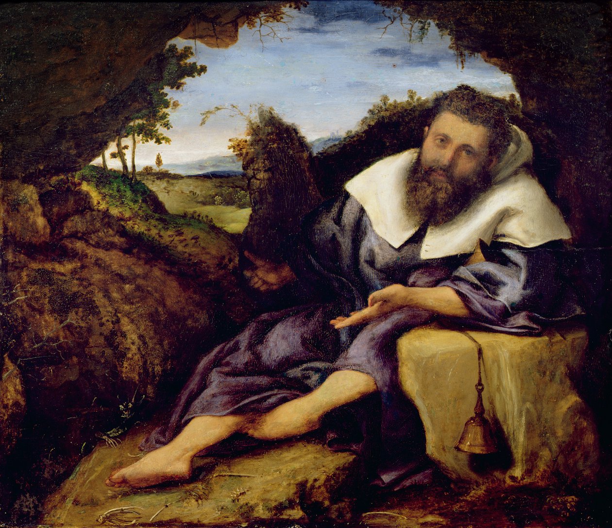 Fristelsen til St. Antonius av Lorenzo Lotto