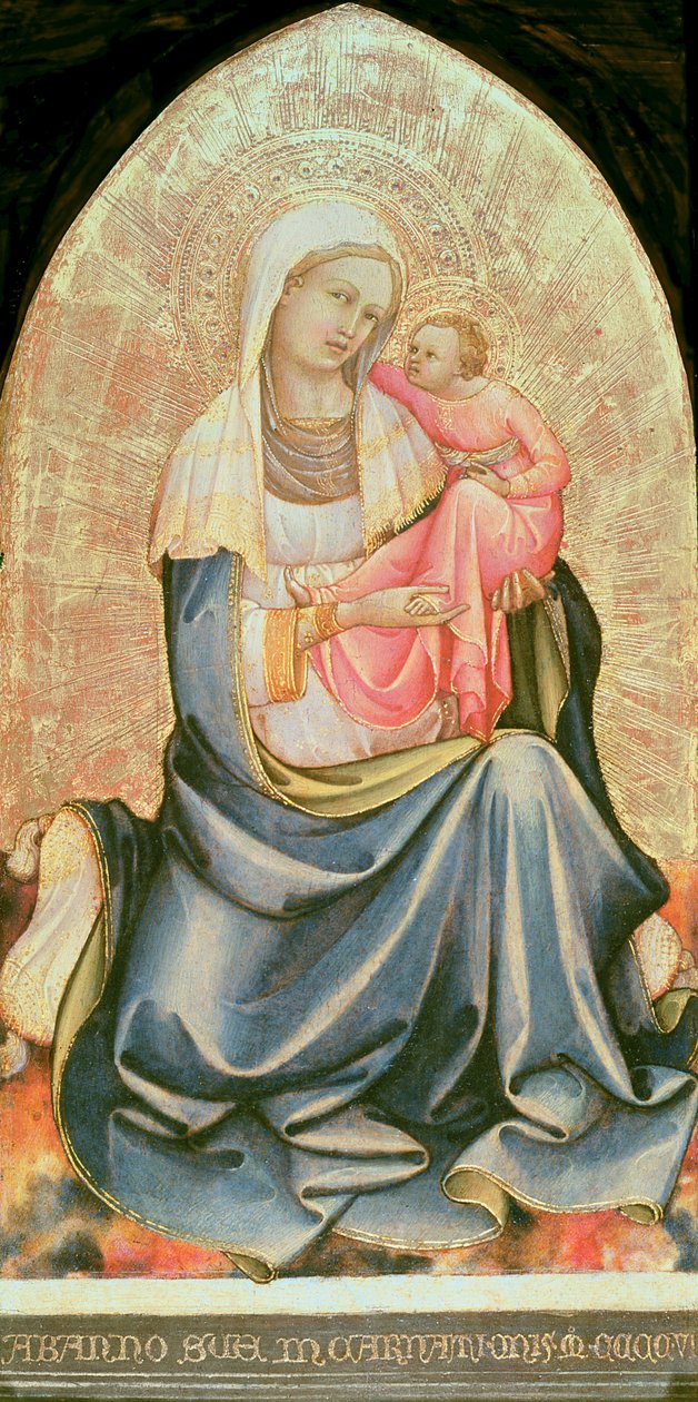 Madonna og barn av Lorenzo Monaco