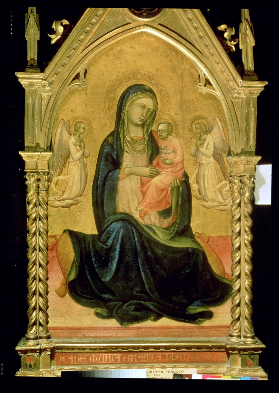 Madonna og barn, 1400 av Lorenzo Monaco