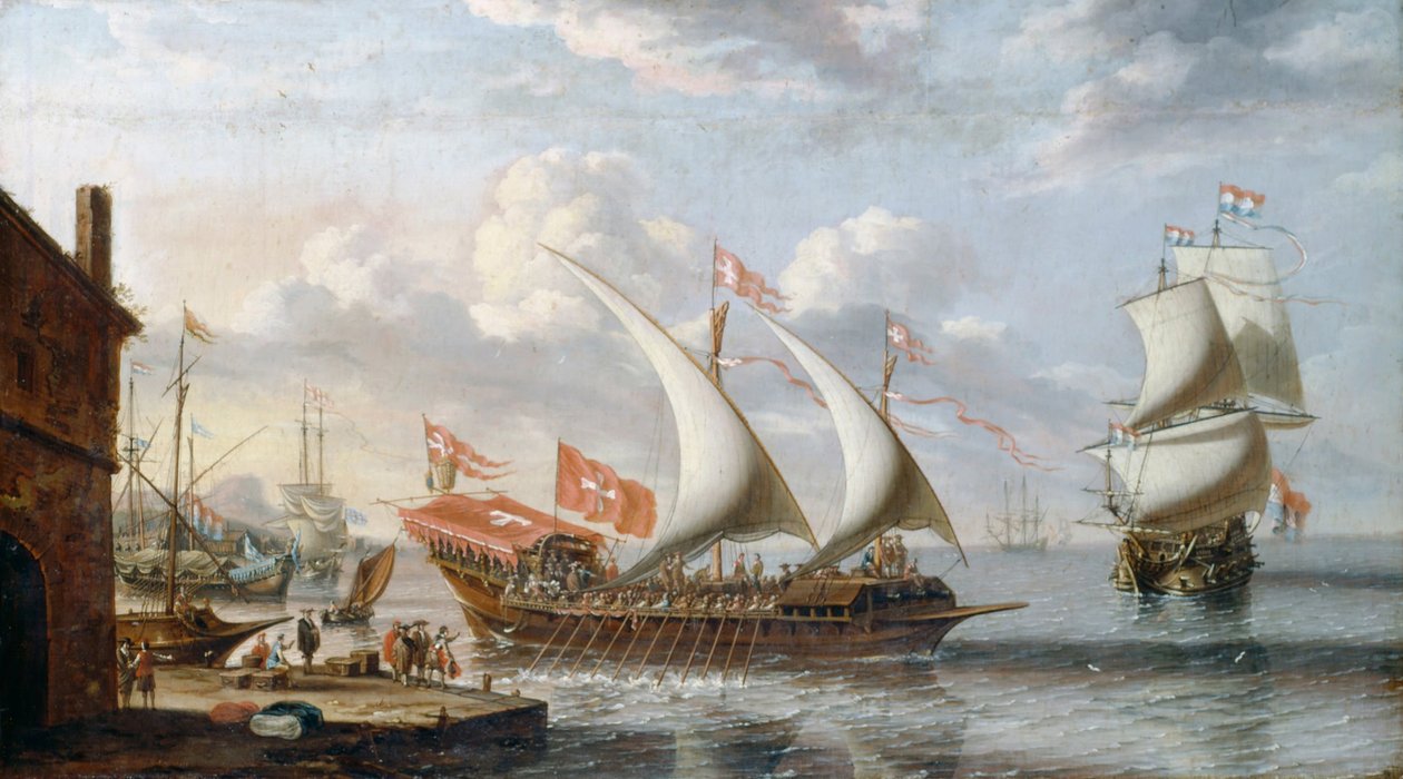 En bysse på Malta av Lorenzo a Castro