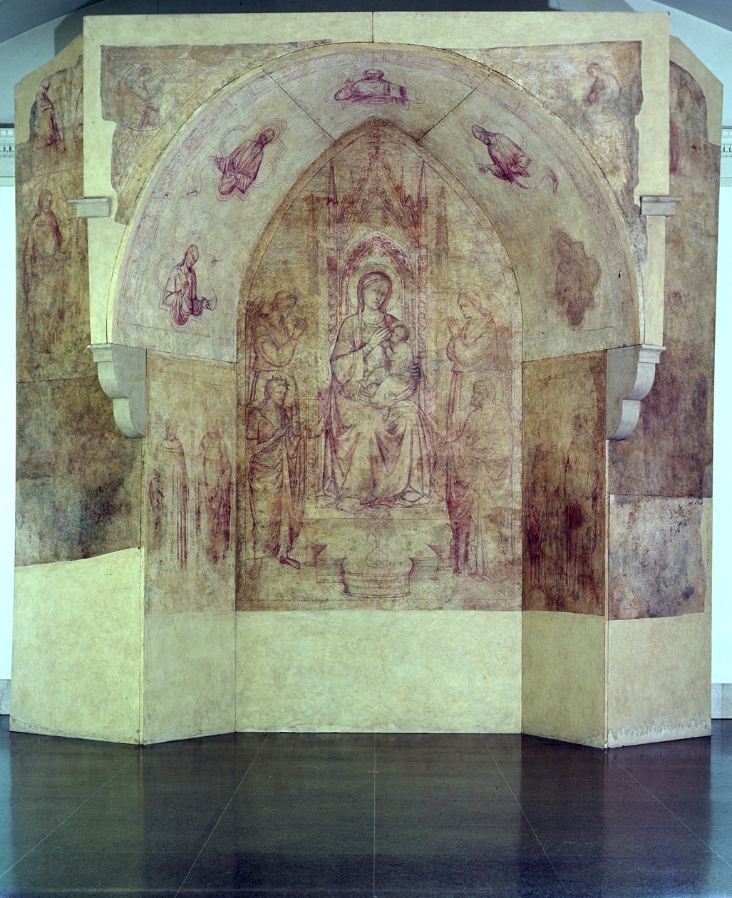 Madonnaens tabernakel av Lorenzo di Bicci