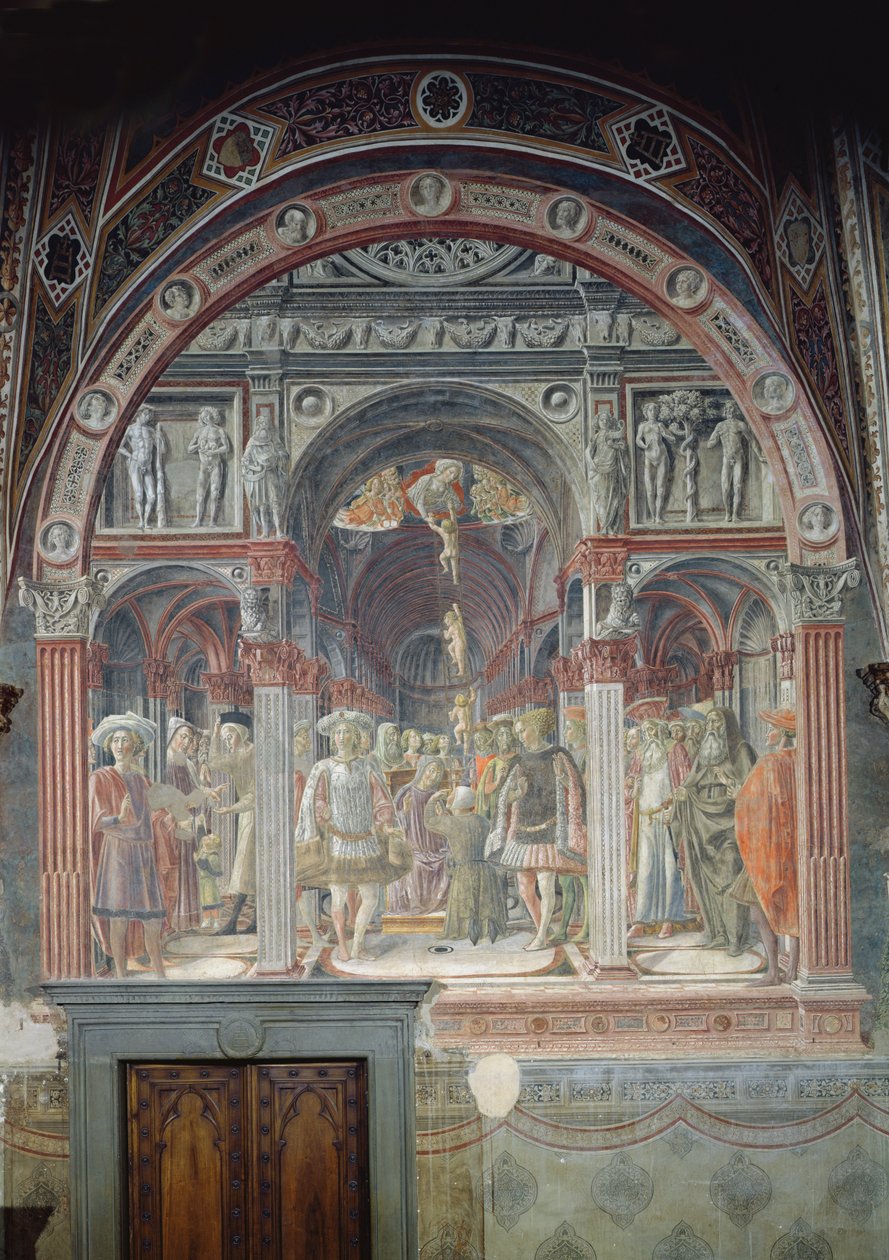 Stairway to Heaven, 1441 av Lorenzo di Pietro Vecchietta