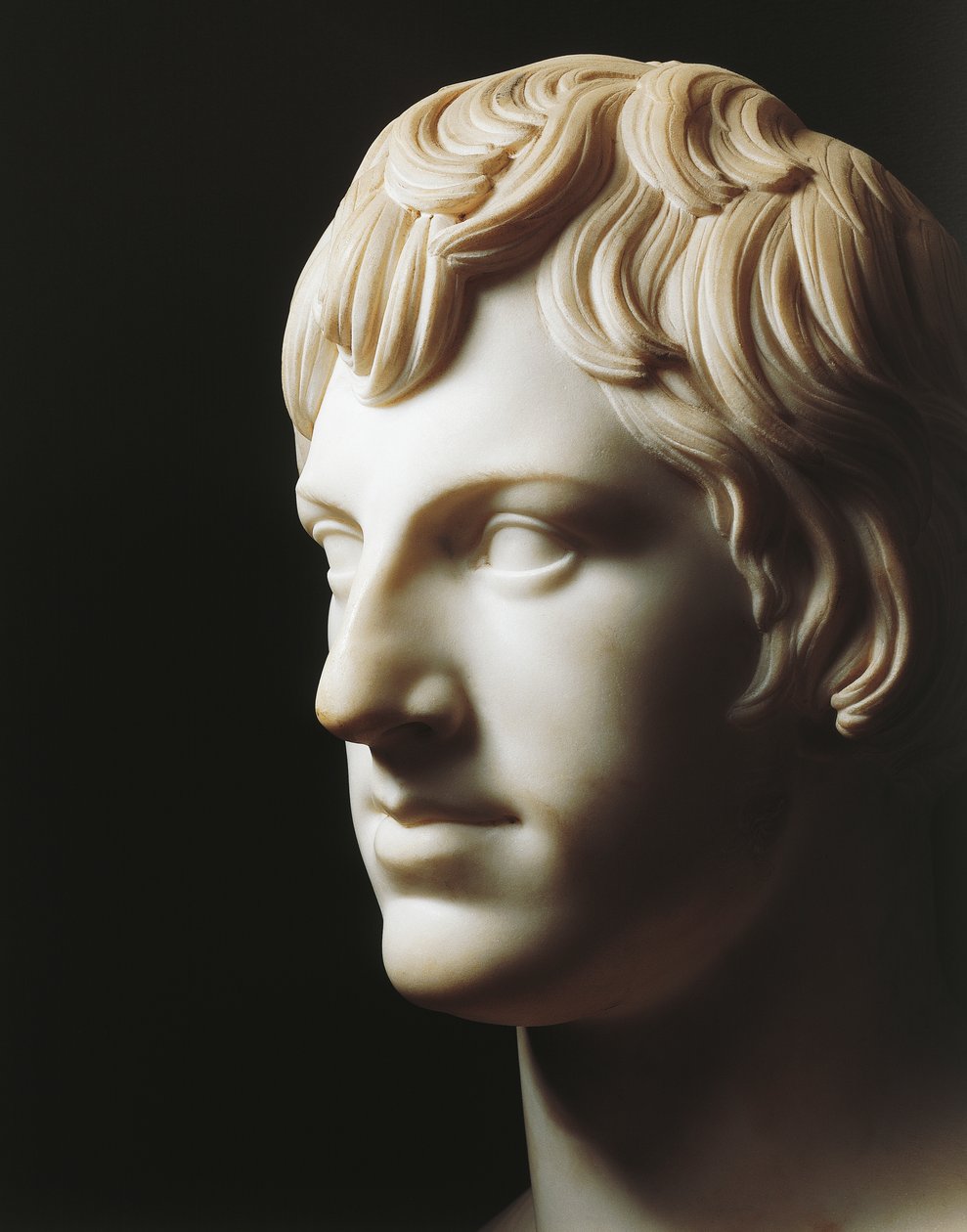 Portrett av Charles Louis av Bourbon-Parma (Madrid av Lorenzo Bartolini