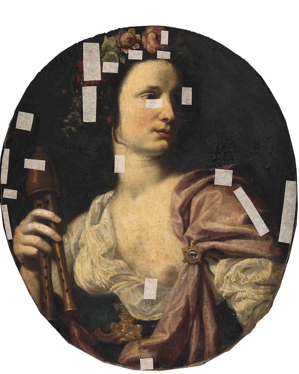 Muse Euterpe av Lorenzo Lippi