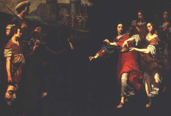 The Triumph of David (olje på lerret) av Lorenzo Lippi