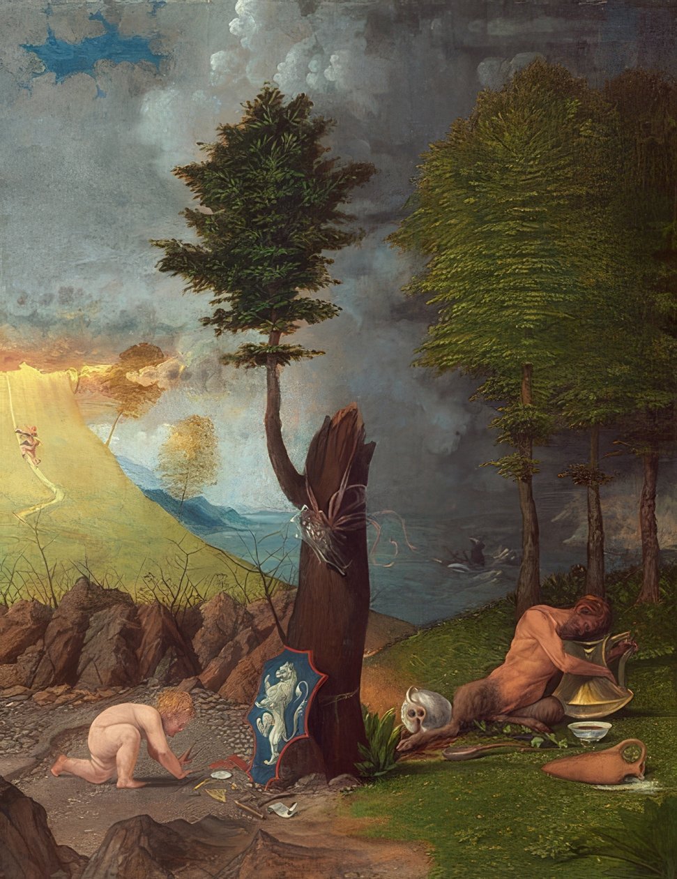 Allegori om dyd og last. 1505 av Lorenzo Lotto