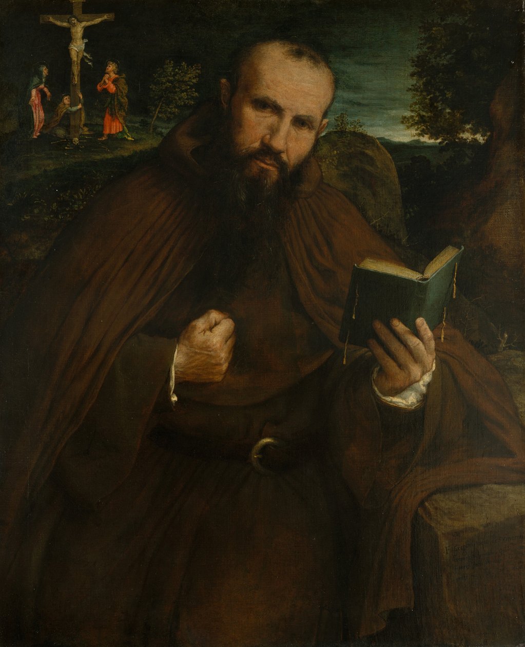 Bror Gregorio Belo av Vicenza, 1547 av Lorenzo Lotto