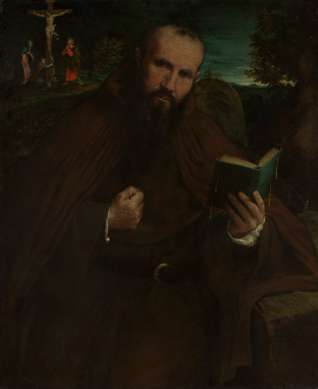 Bror Gregorio Belo av Vicenza, 1547. av Lorenzo Lotto