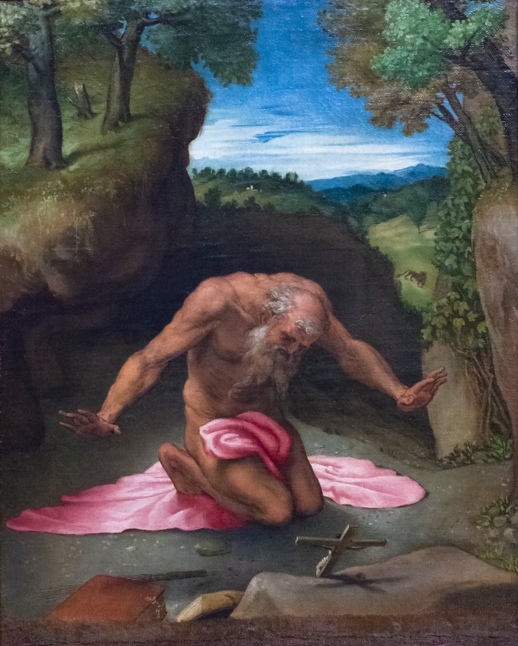 Den angrende helgen Jerome av Lorenzo Lotto