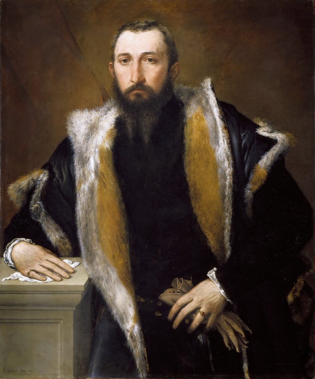 Portrett av Febo da Brescia, 1543-1544. av Lorenzo Lotto