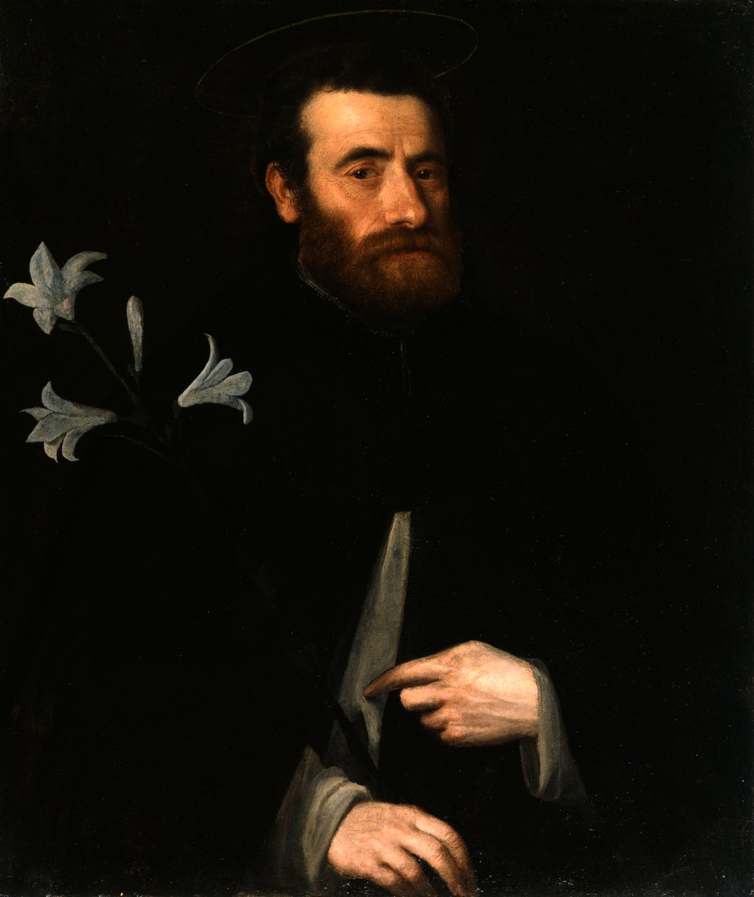 Portrett av Fra Lorenzo da Bergamo av Lorenzo Lotto