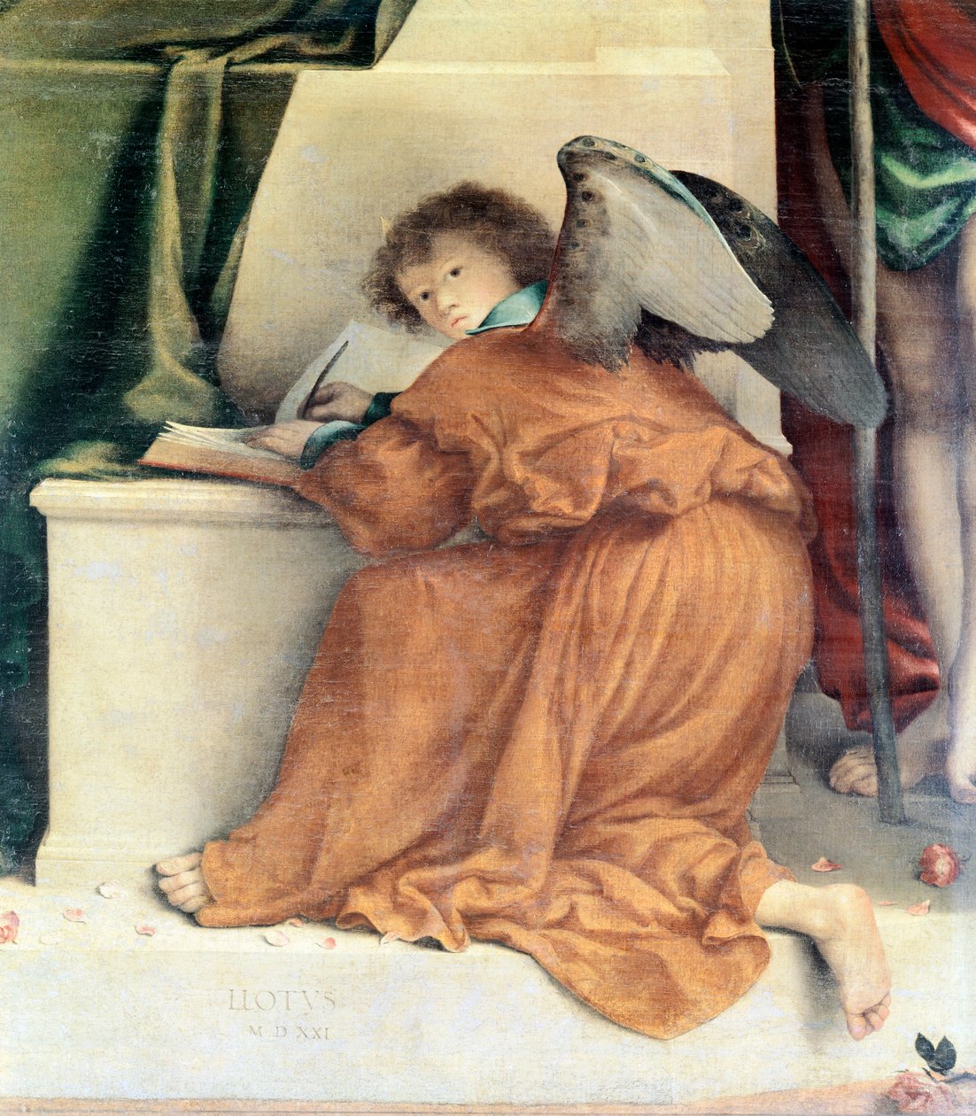 San Bernardino altertavle av Lorenzo Lotto