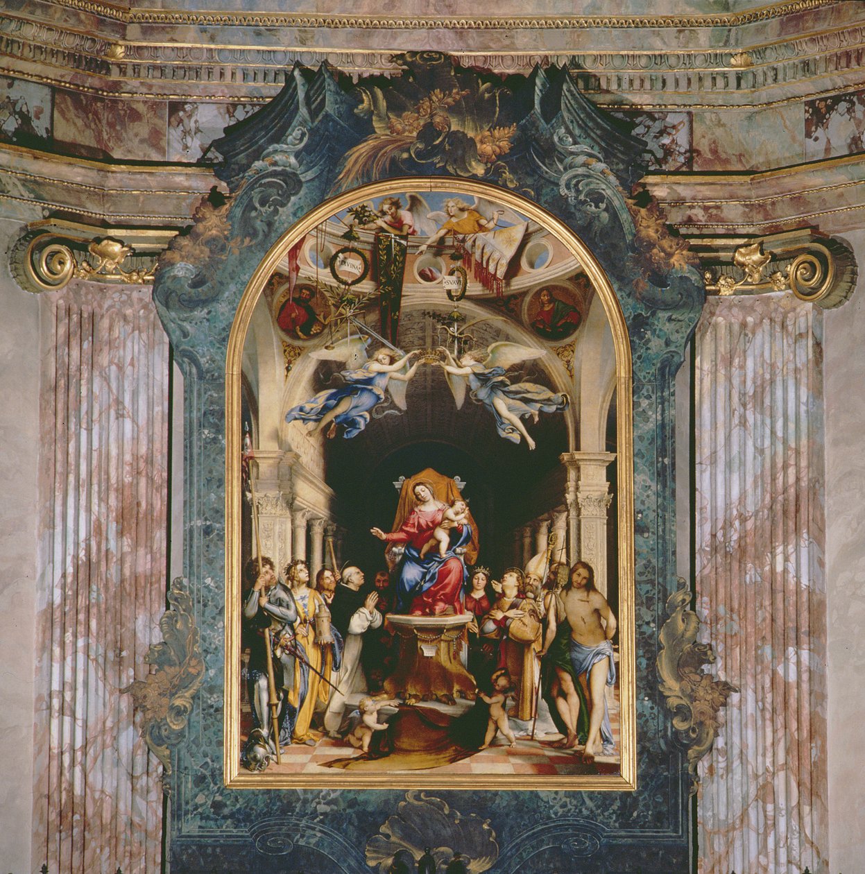 Martinengo-altertavlen, 1513-16 av Lorenzo Lotto