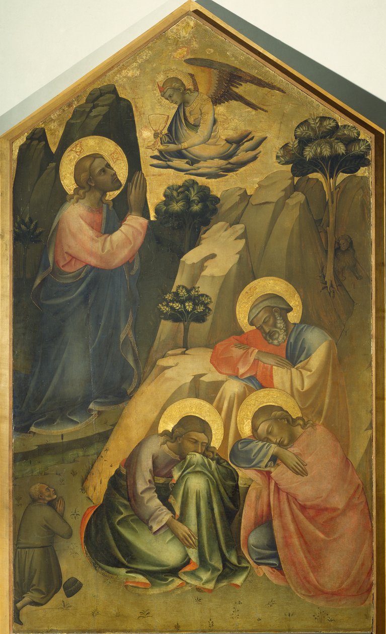 Kval i hagen, av Lorenzo Monaco (ca 1370-1425) av Lorenzo Monaco