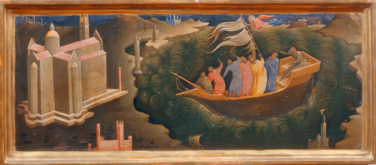 Miraklet til St. Nicholas av Lorenzo Monaco