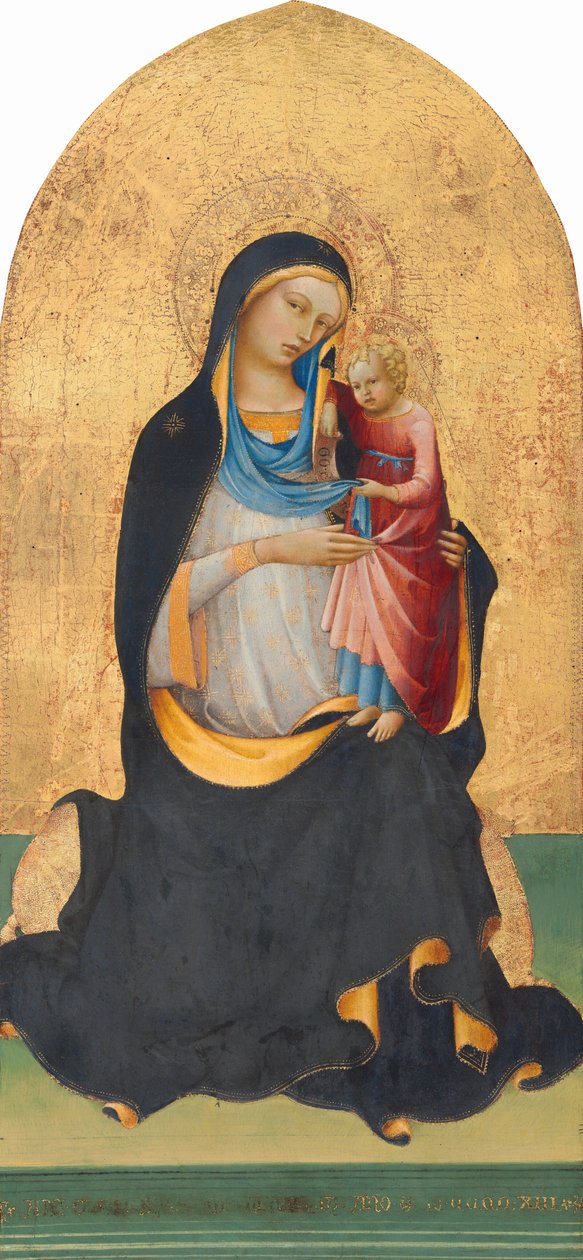 Madonna og barn av Lorenzo Monaco