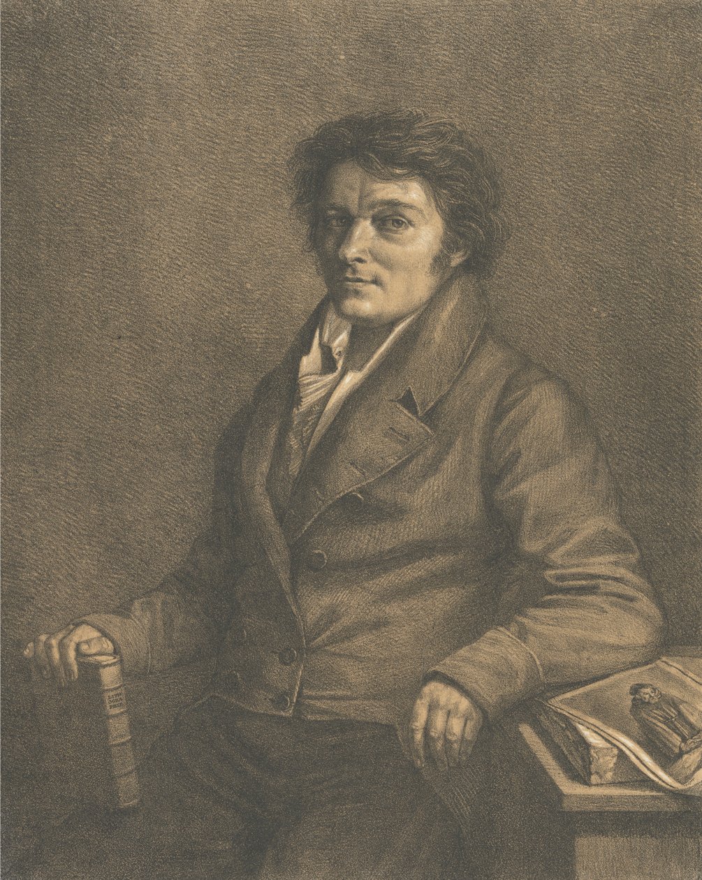 Aloys Senefellder (portrett etter) av Lorenzo Quaglio