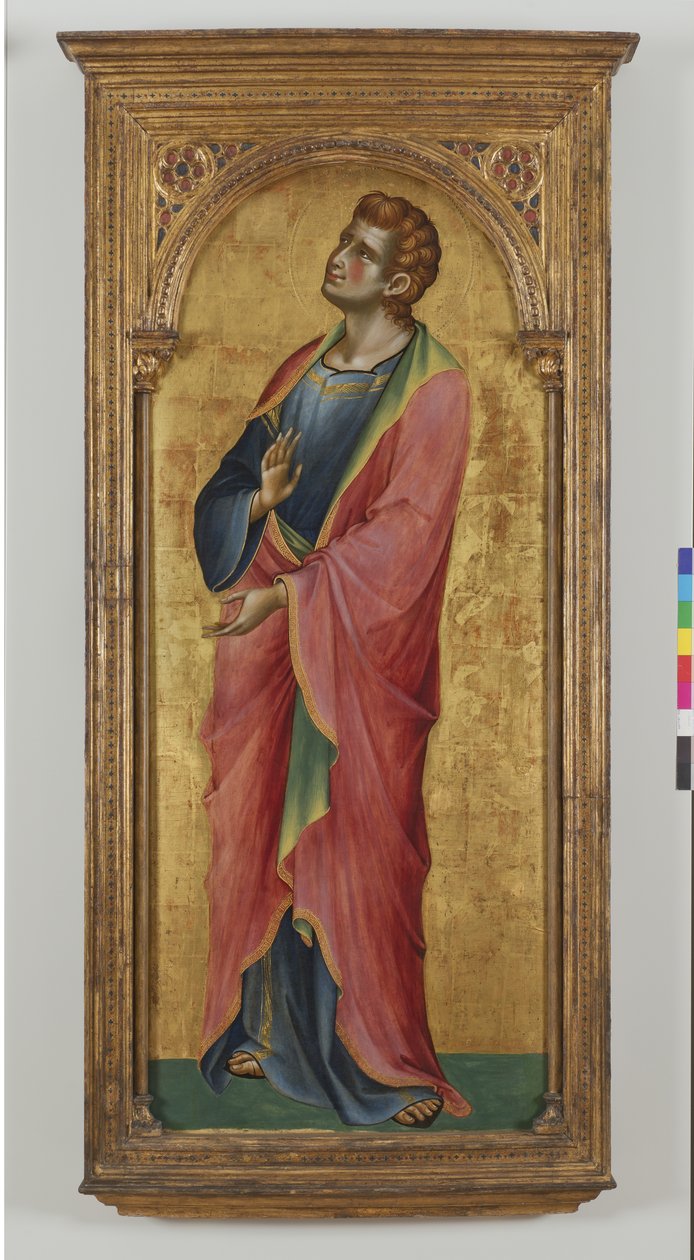 Evangelisten Johannes, 1355-57 av Lorenzo Veneziano