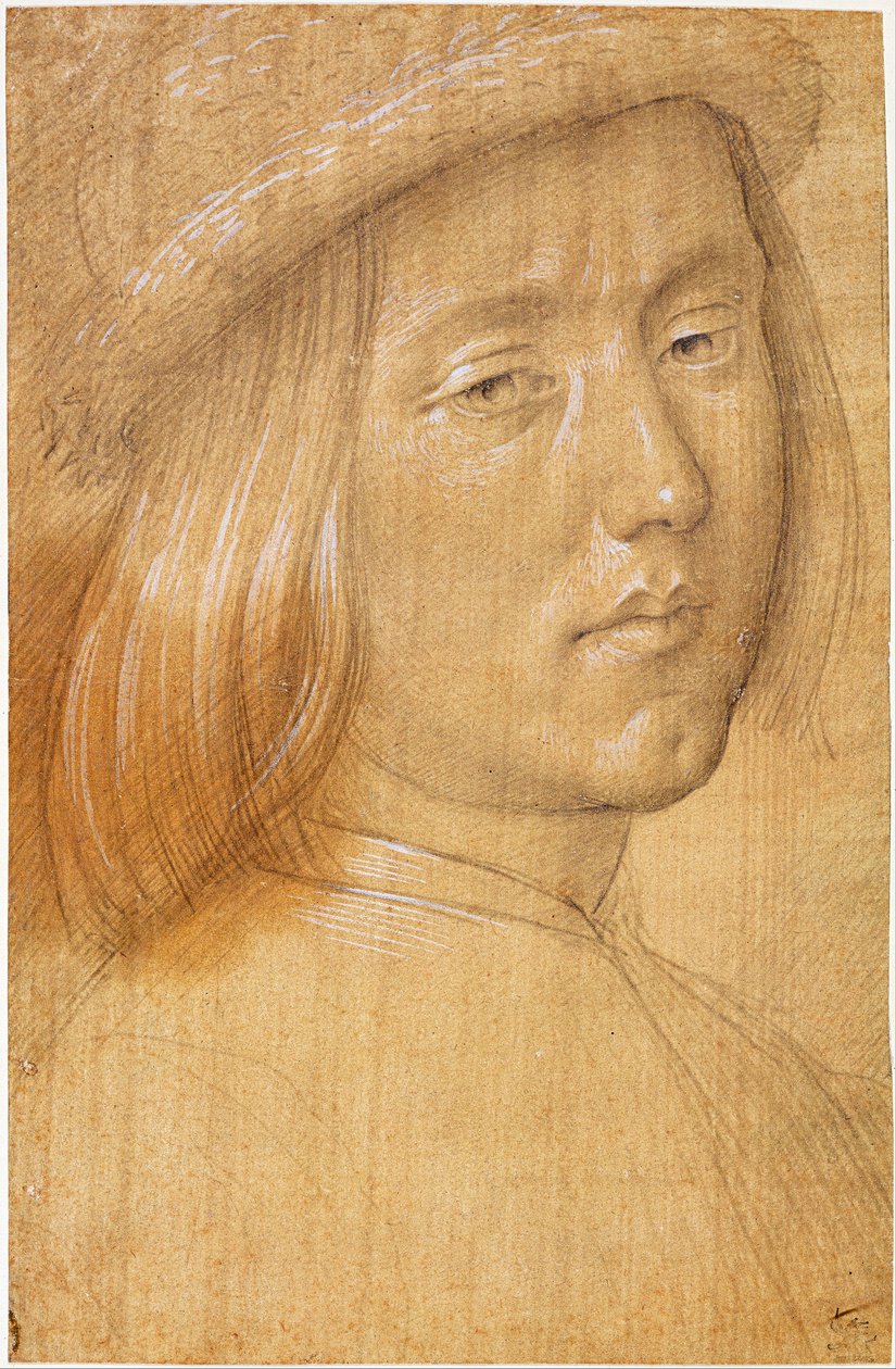 Leder for en ungdom av Lorenzo di Credi