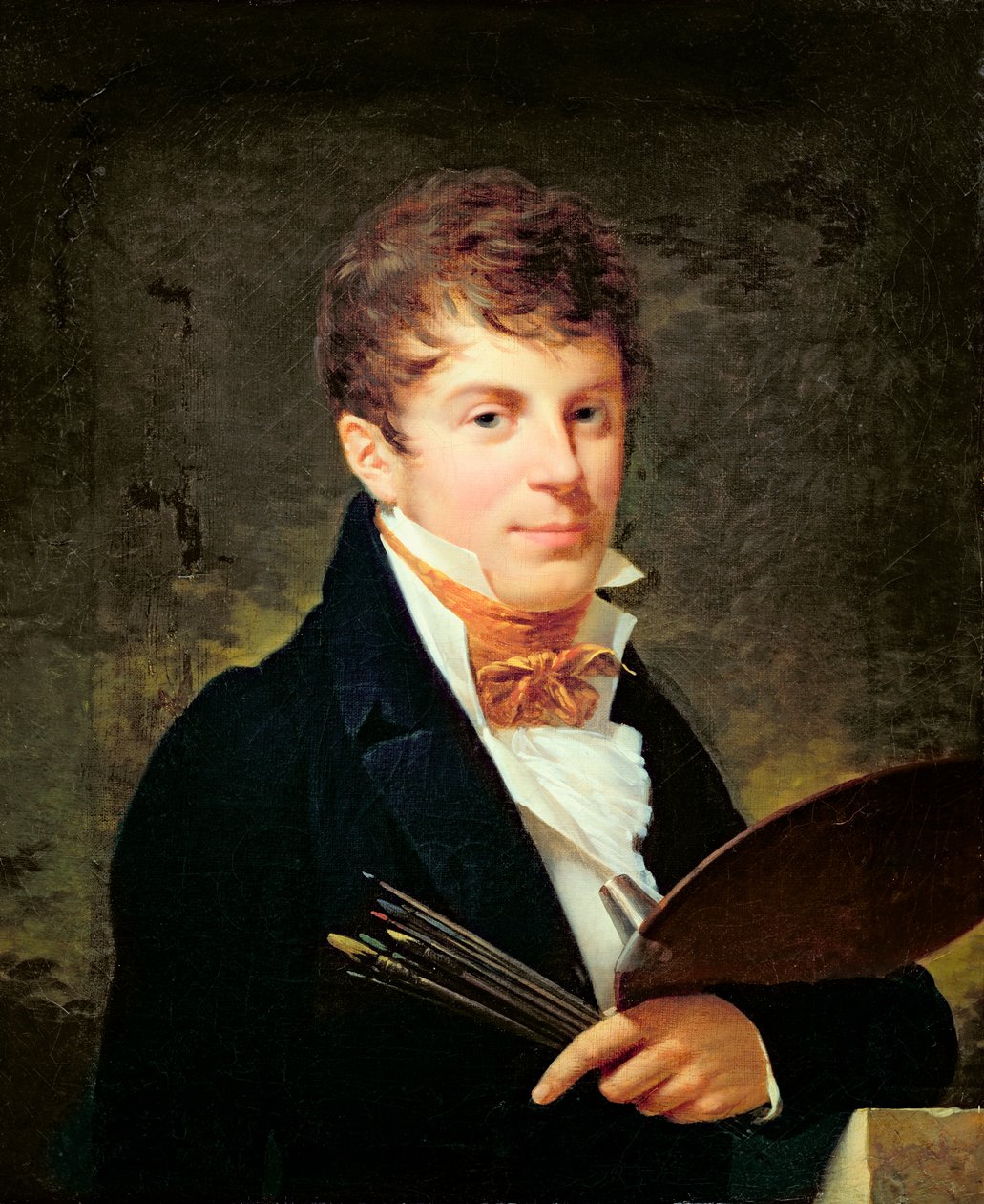 Portrett av Lancelot Theodore Turpin de Crisse av Louis Bouchet