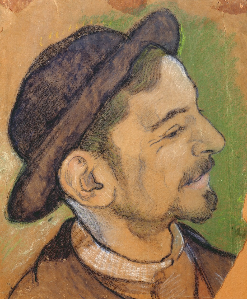 Emile Bernard, ca. 1887 (pastell) av Louis Anquetin