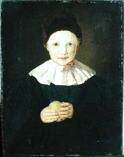 Portrett av et barn, 1836 av Louis Asher