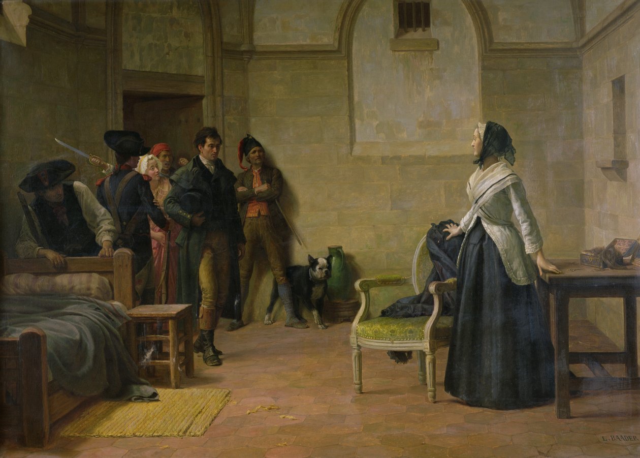 Marie-Antoinettes siste morgen (1755-93) av Louis Baader