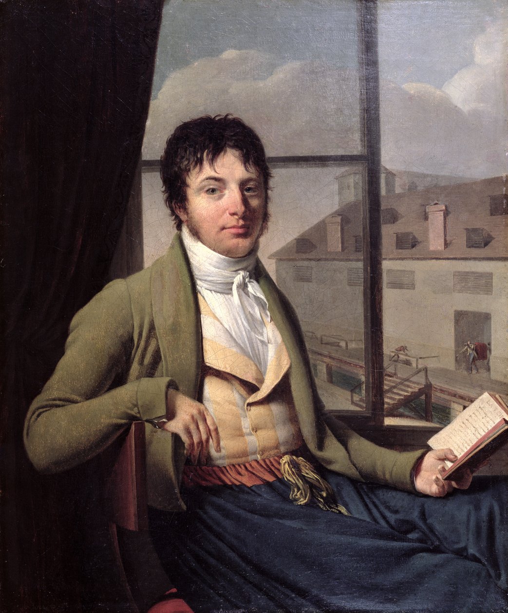 Jean Antoine Chaptal (1756-1832) greve av Chanteloupe, ca. 1800 av Louis Bouchot