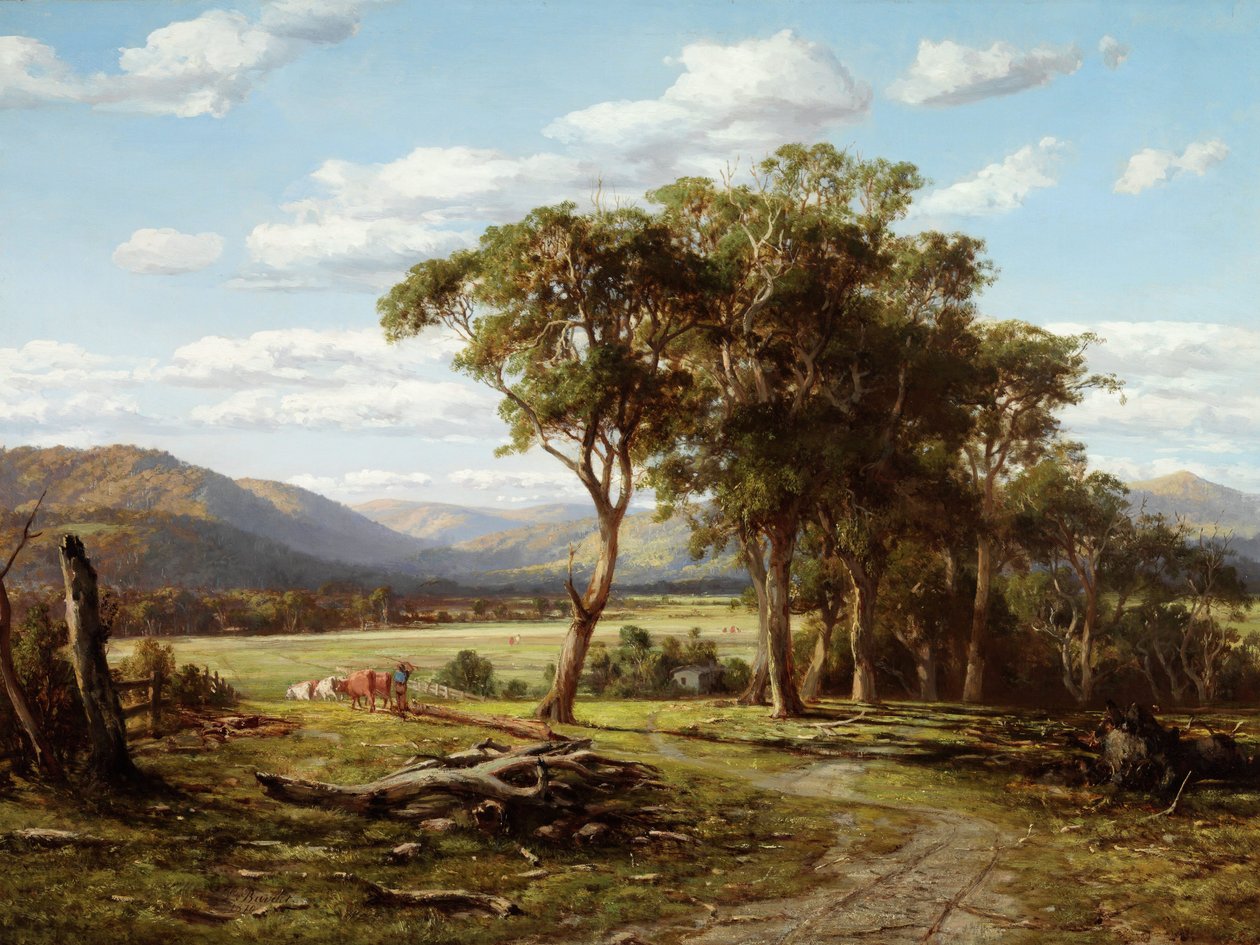 På Lilydale av Louis Buvelot