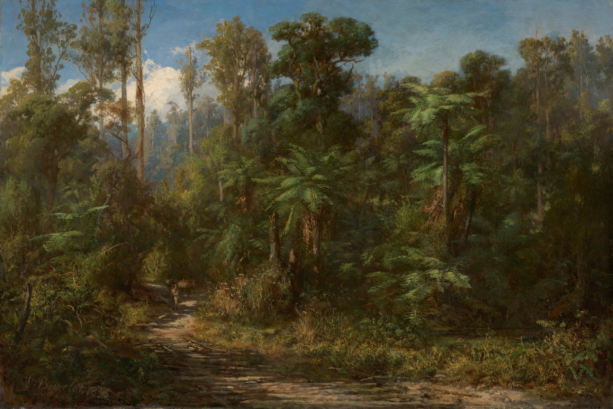 I nærheten av Fernshaw av Louis Buvelot