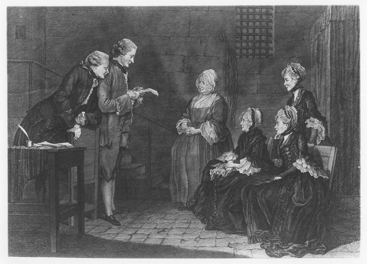 Den uheldige Calas-familien, gravert av Delafosse, 1765 av Louis Carrogis dit Carmontelle