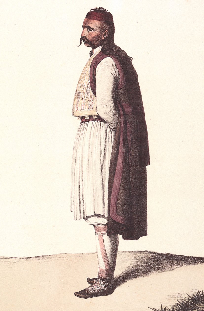 Souliote på Korfu av Louis Dupré