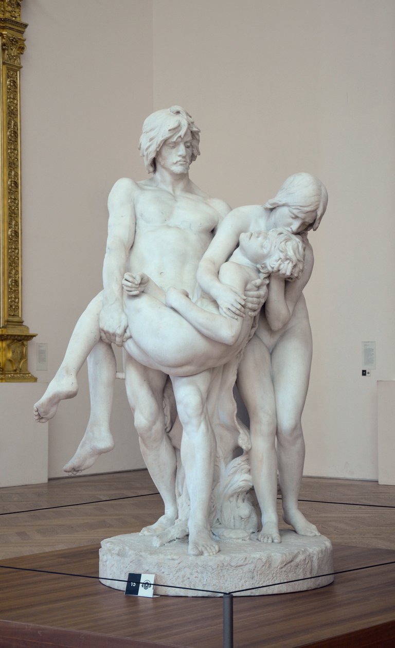 Den første begravelsen av Louis Ernest Barrias
