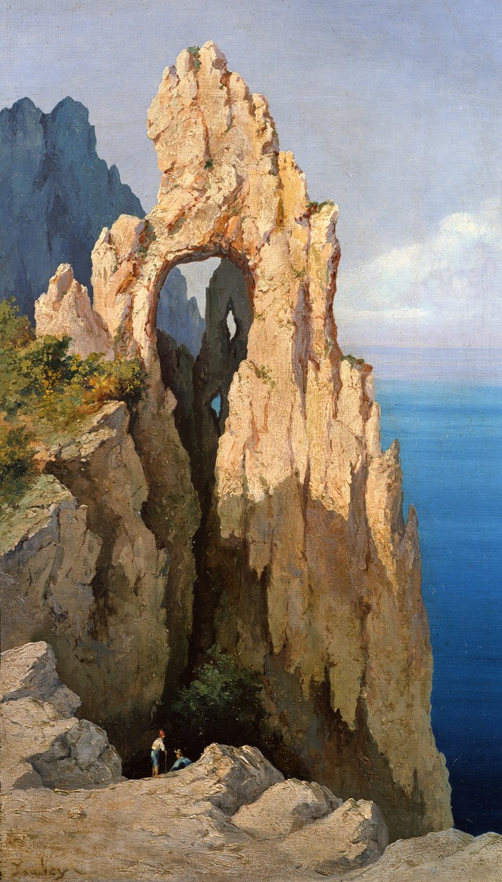 Steiner på Capri av Eugene Isabey