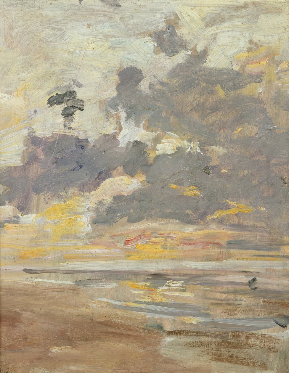 Stor himmel, ca. 1888-95 av Eugene Louis Boudin