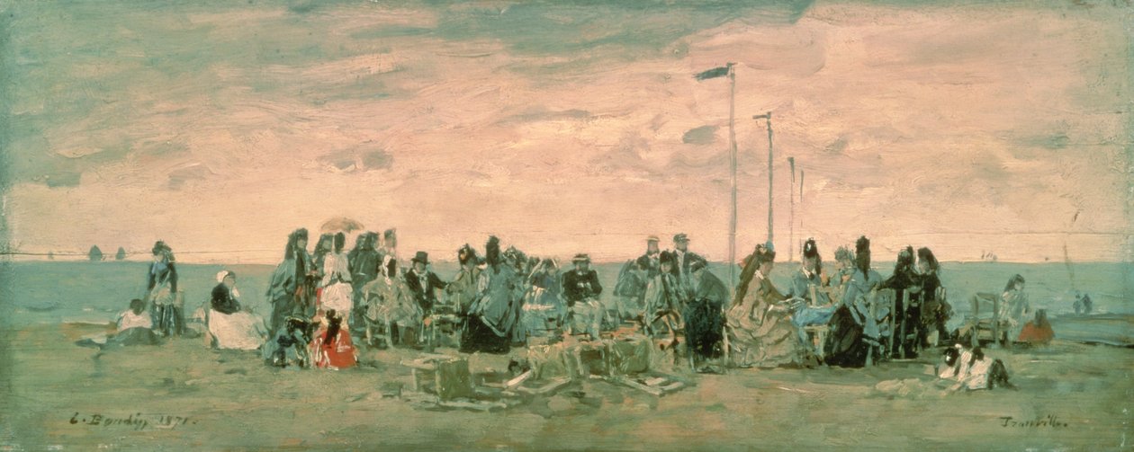 Stranda av Eugene Louis Boudin