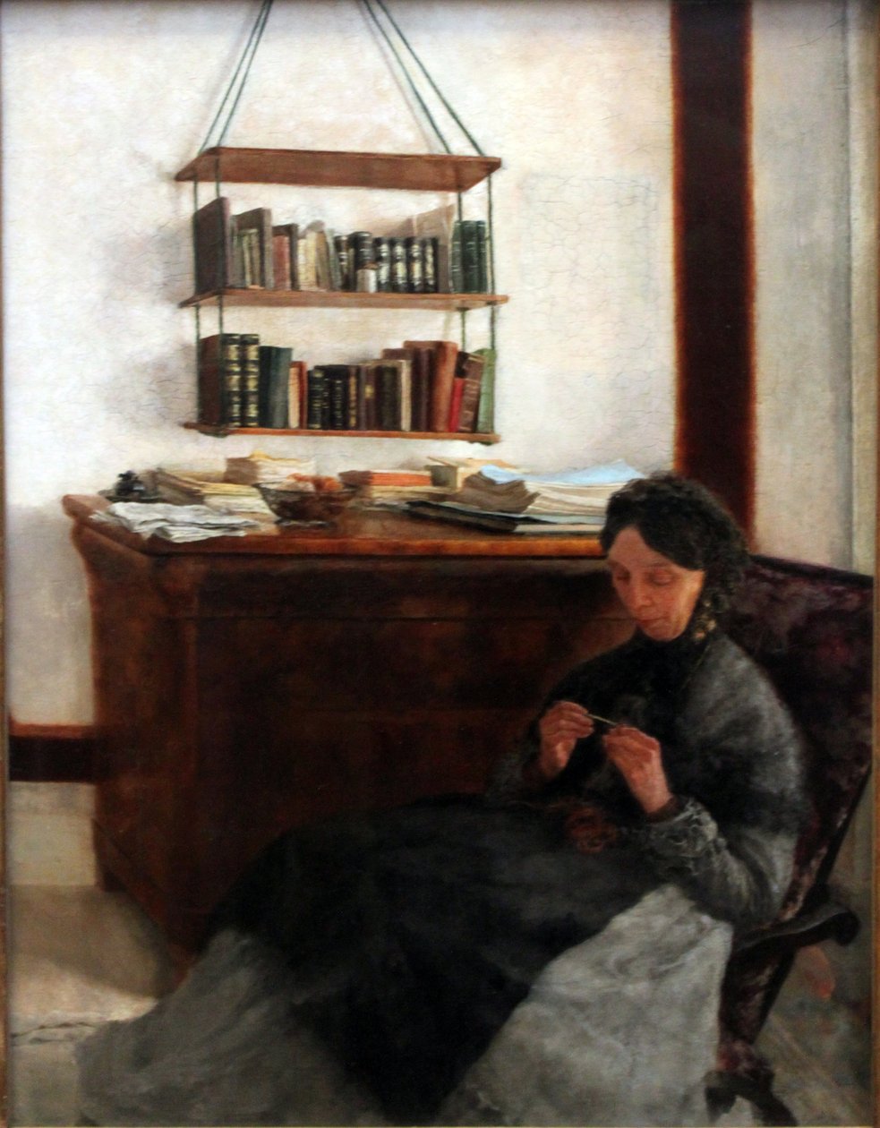 Kunstnerens mor av Louis Eysen