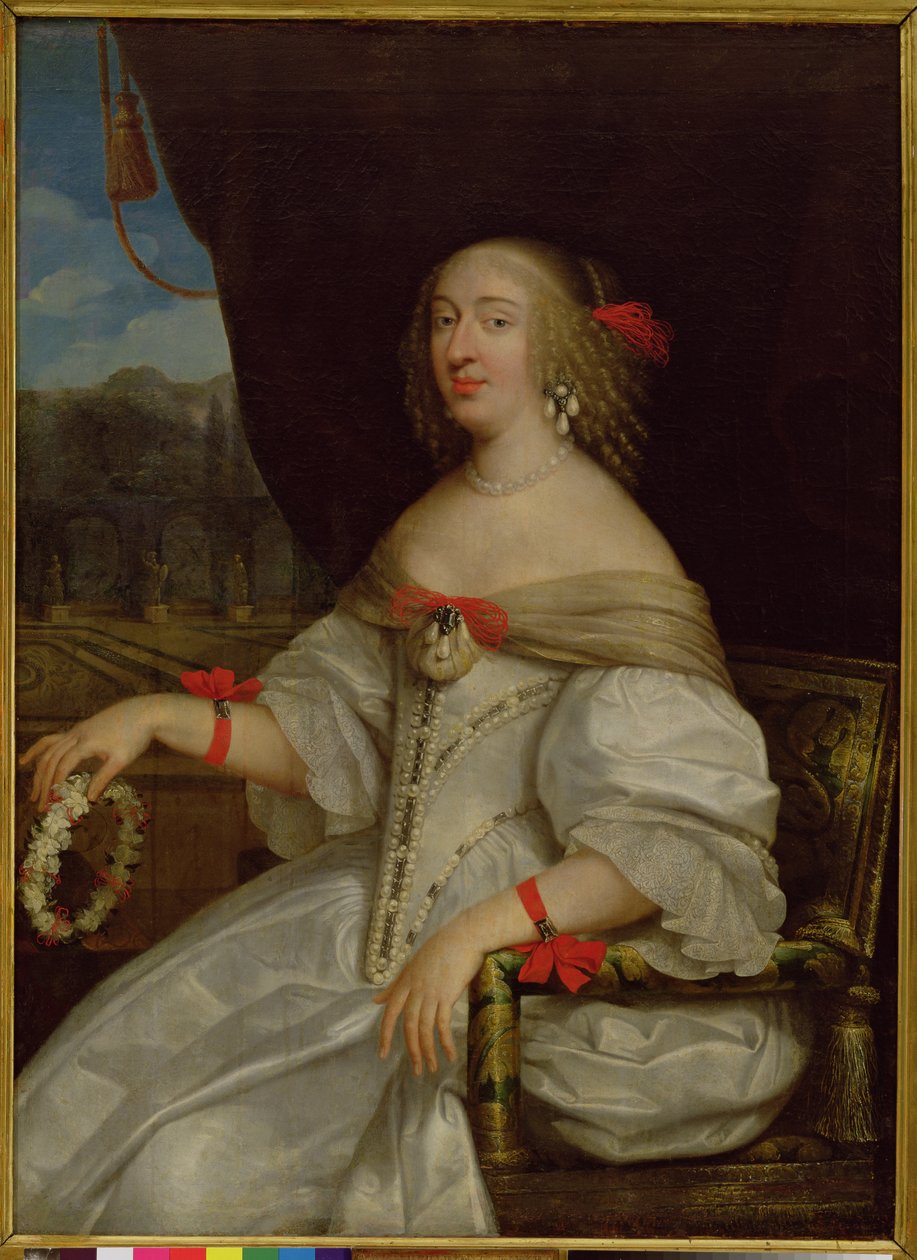 Portrett av Anne-Marie-Louise d'Orleans (1627-93) hertuginne av Montpensier av Louis Ferdinand Elle