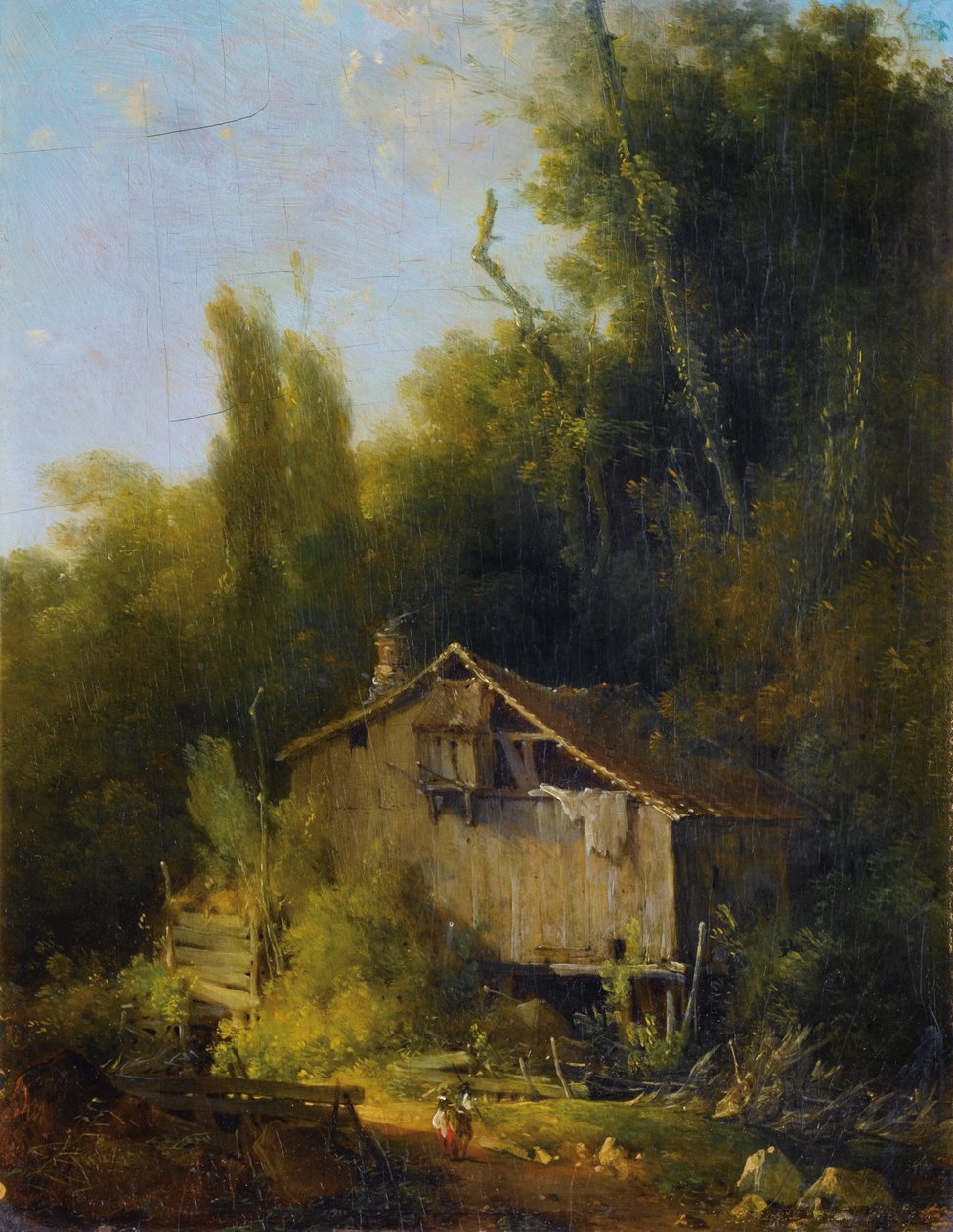 Den gamle mølla av Louis Gabriel Moreau