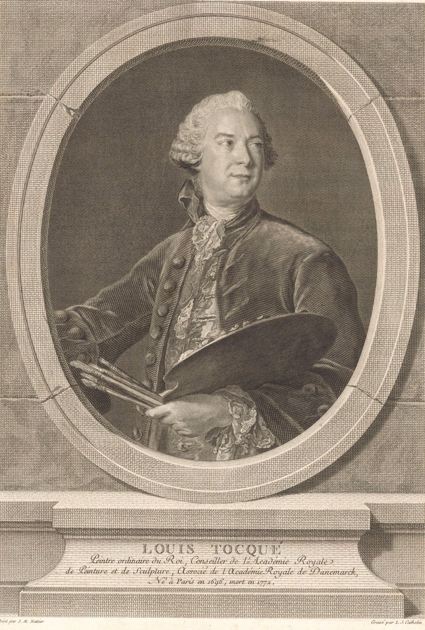 Louis Tocqué av Louis Jacques Cathelin