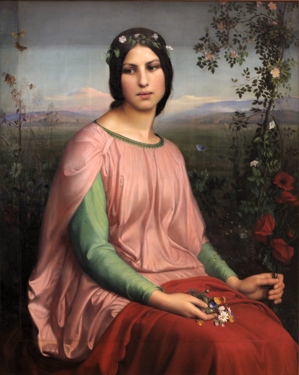 Villblomster av Louis Janmot