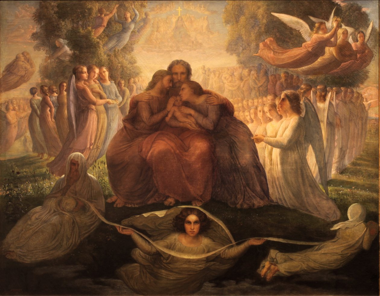 Sjelens dikt - Guddommelig generasjon av Louis Janmot