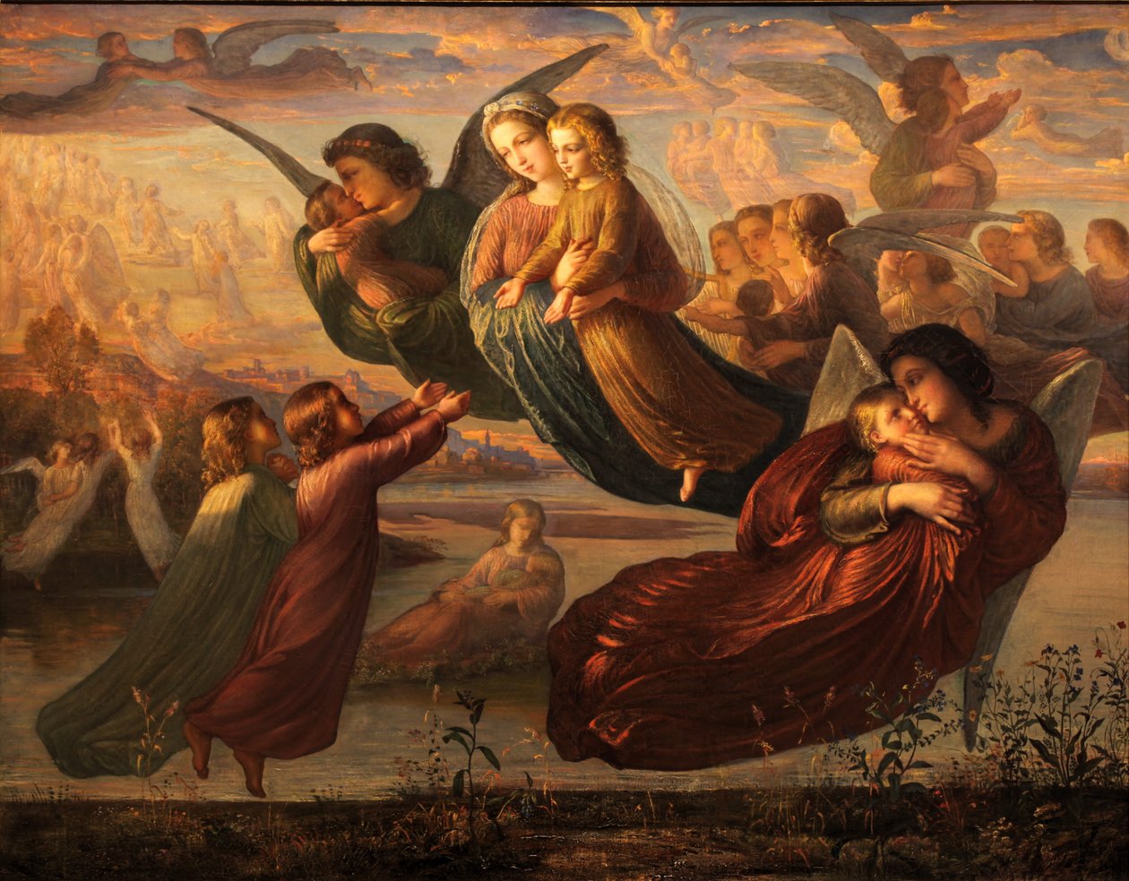 Poem of the Soul - Memories of the sky av Louis Janmot